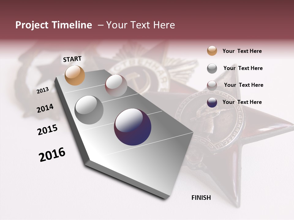 White Win Bays PowerPoint Template