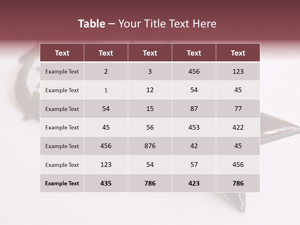 White Win Bays PowerPoint Template