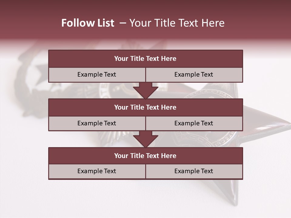 White Win Bays PowerPoint Template