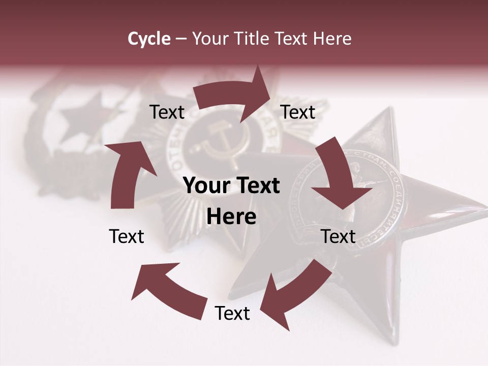 White Win Bays PowerPoint Template