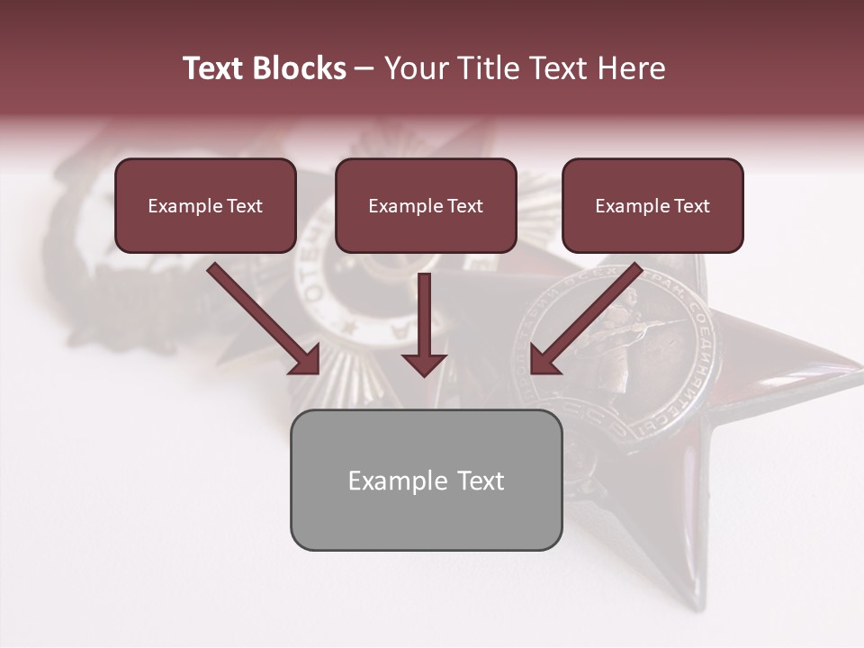 White Win Bays PowerPoint Template