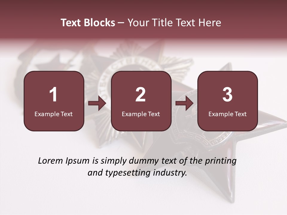White Win Bays PowerPoint Template