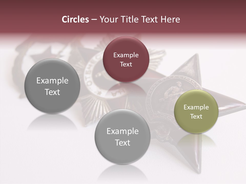 White Win Bays PowerPoint Template