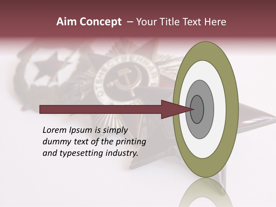 White Win Bays PowerPoint Template