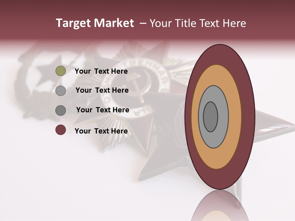 White Win Bays PowerPoint Template