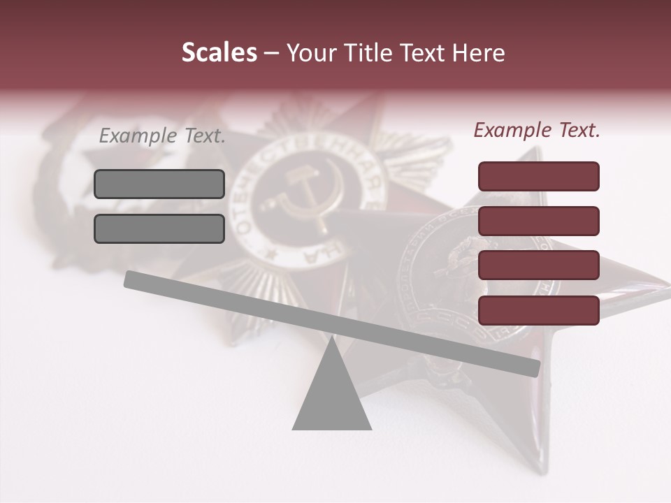 White Win Bays PowerPoint Template