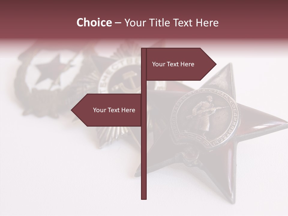 White Win Bays PowerPoint Template