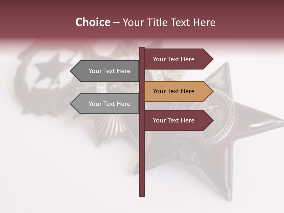White Win Bays PowerPoint Template