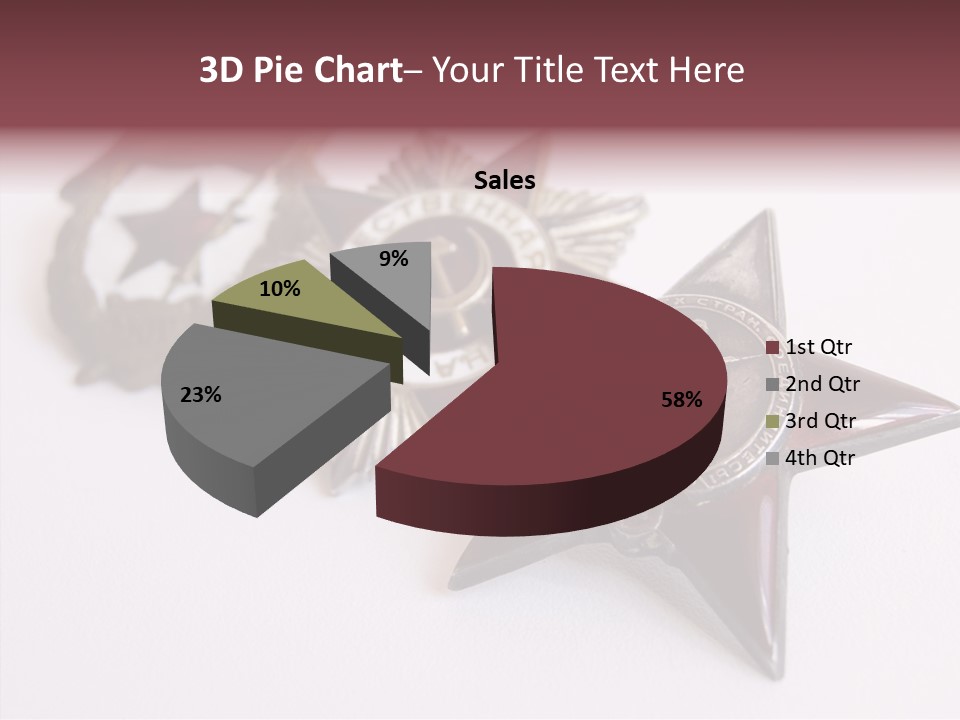 White Win Bays PowerPoint Template