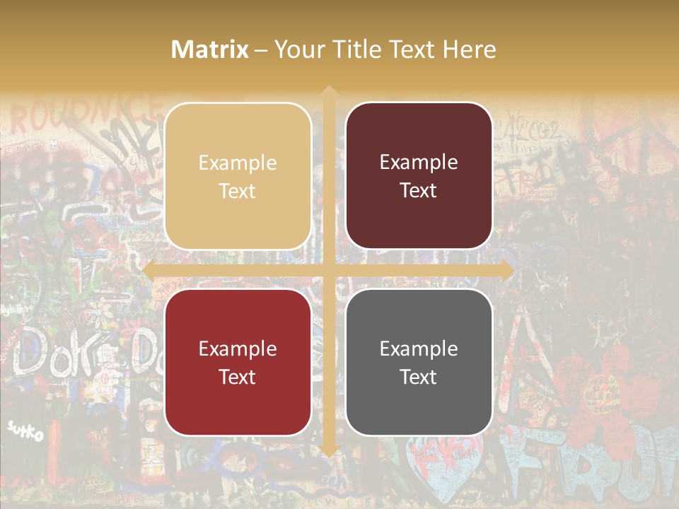 Creation Artist Spray Paint PowerPoint Template