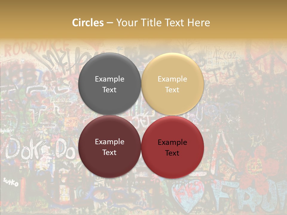 Creation Artist Spray Paint PowerPoint Template