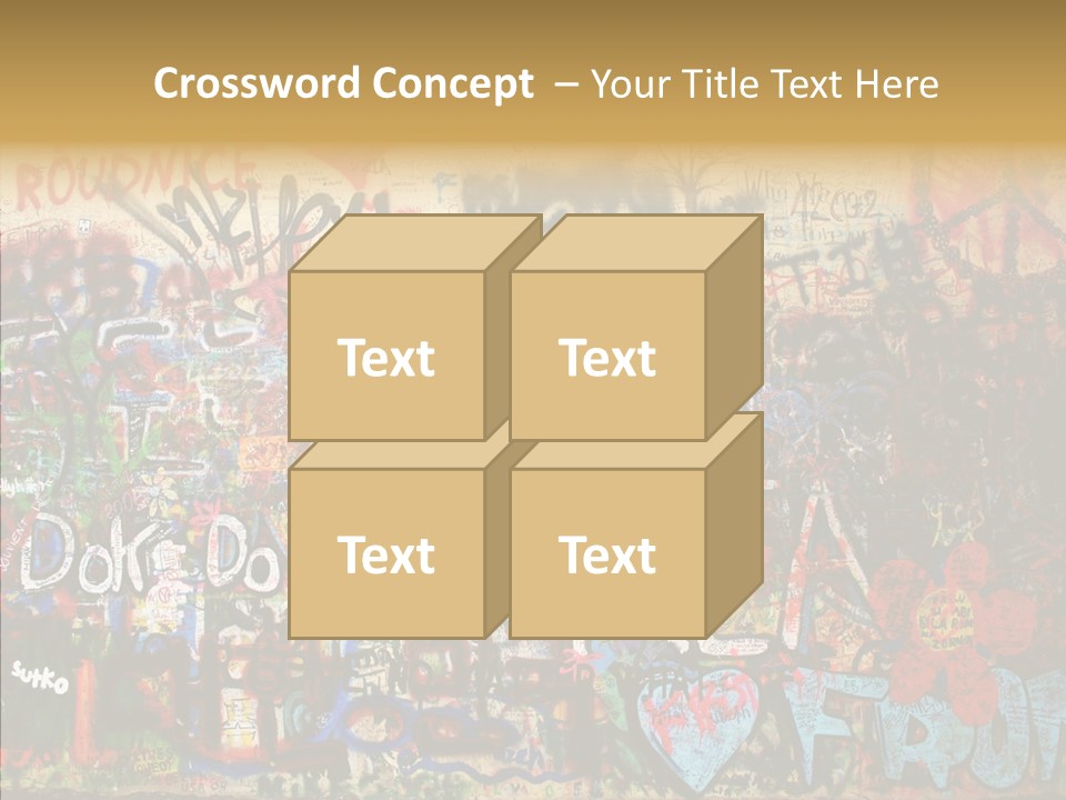 Creation Artist Spray Paint PowerPoint Template