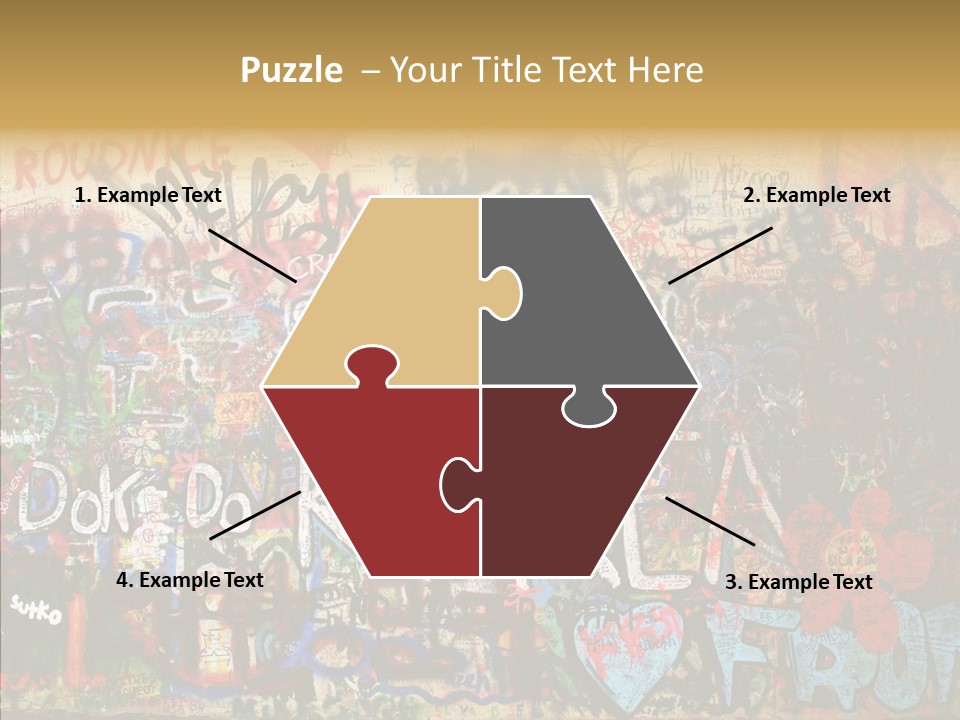 Creation Artist Spray Paint PowerPoint Template