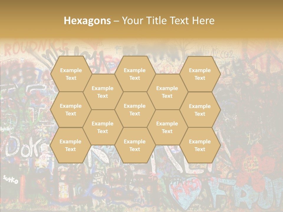 Creation Artist Spray Paint PowerPoint Template