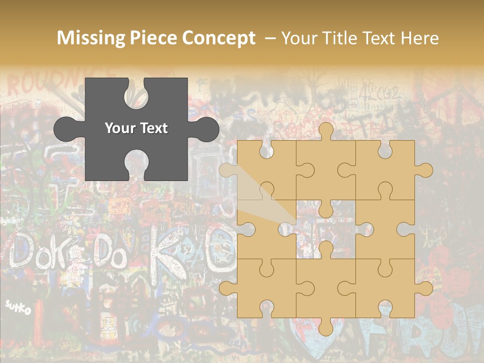 Creation Artist Spray Paint PowerPoint Template