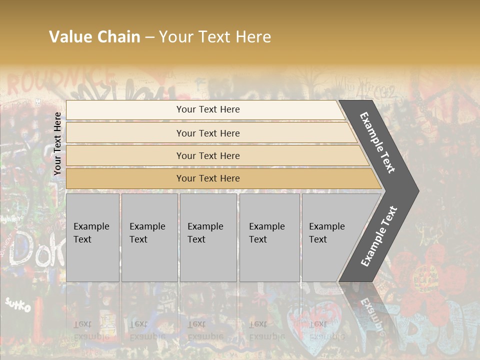 Creation Artist Spray Paint PowerPoint Template