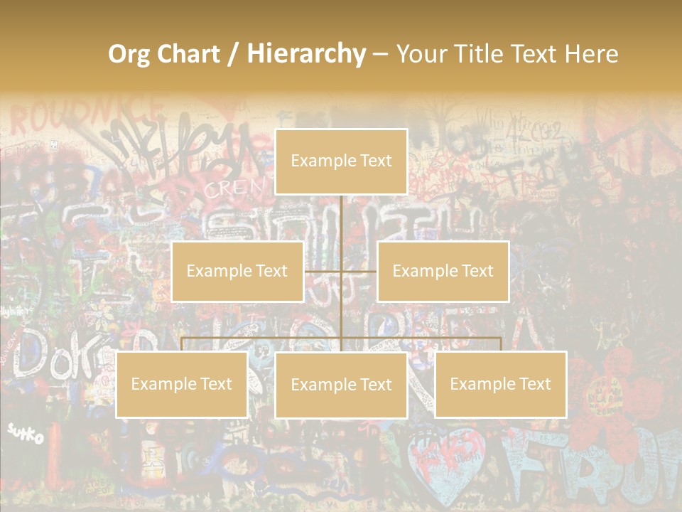 Creation Artist Spray Paint PowerPoint Template