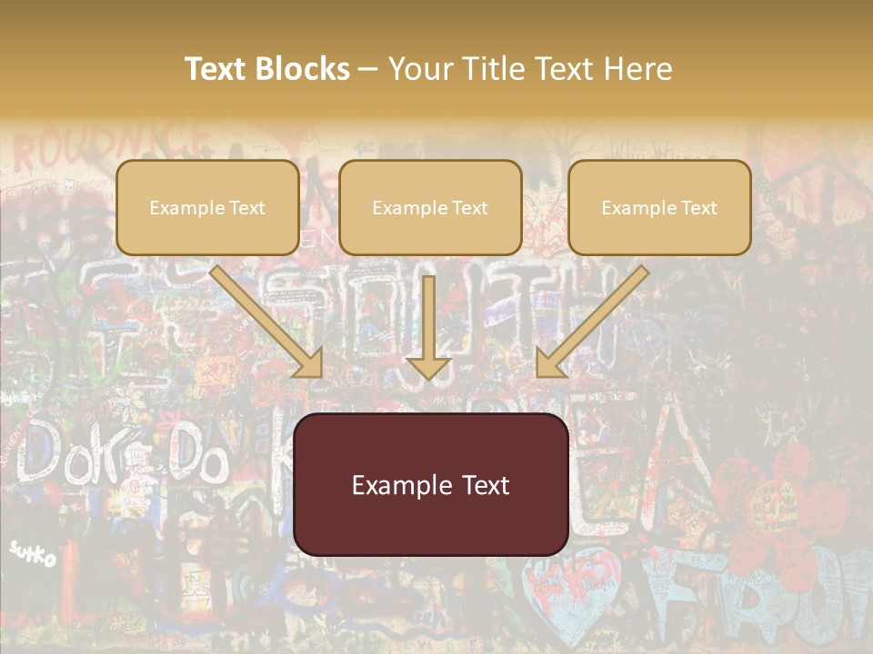 Creation Artist Spray Paint PowerPoint Template