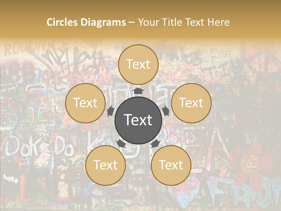 Creation Artist Spray Paint PowerPoint Template