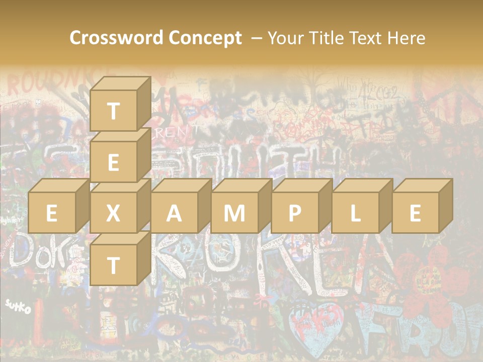 Creation Artist Spray Paint PowerPoint Template