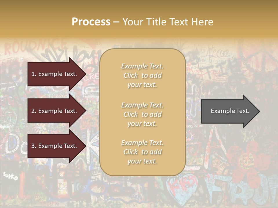 Creation Artist Spray Paint PowerPoint Template