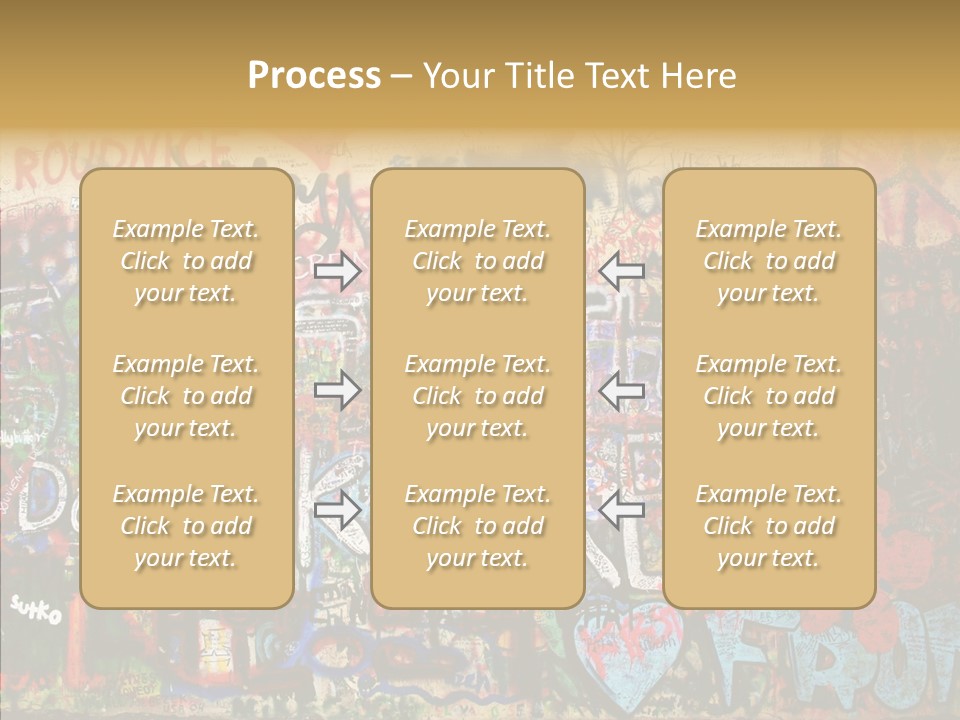 Creation Artist Spray Paint PowerPoint Template