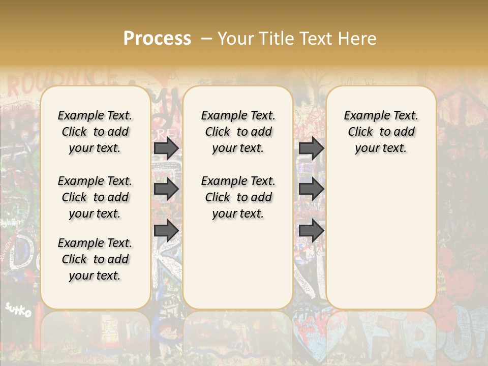 Creation Artist Spray Paint PowerPoint Template