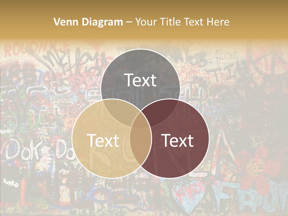 Creation Artist Spray Paint PowerPoint Template