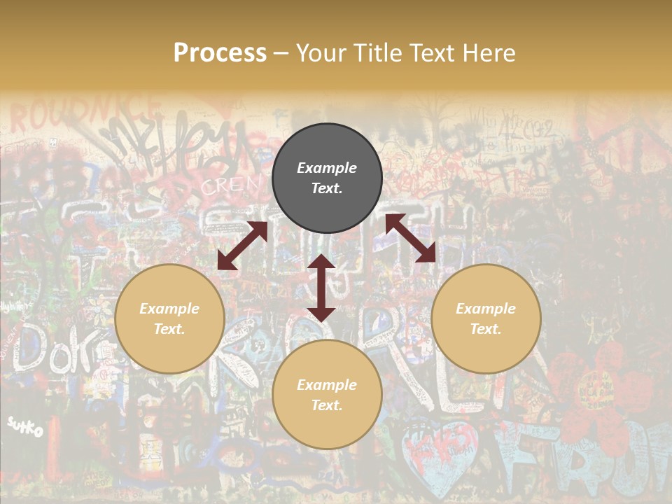 Creation Artist Spray Paint PowerPoint Template