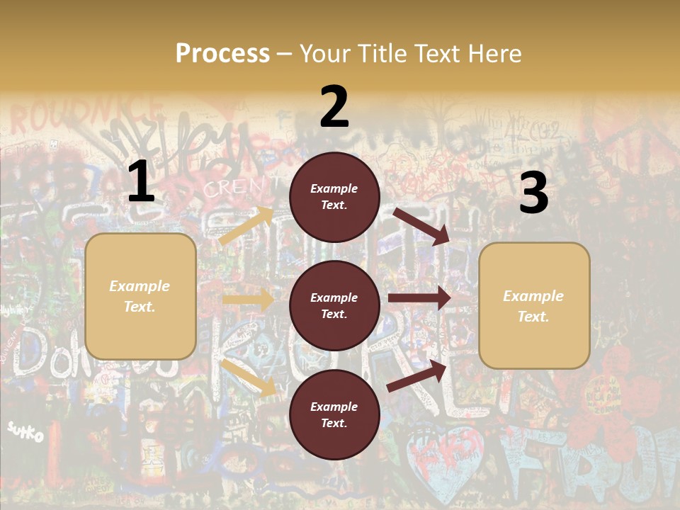 Creation Artist Spray Paint PowerPoint Template