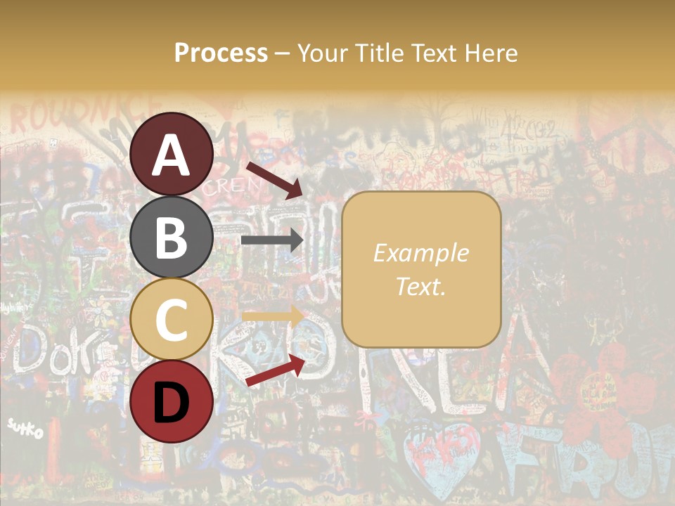 Creation Artist Spray Paint PowerPoint Template