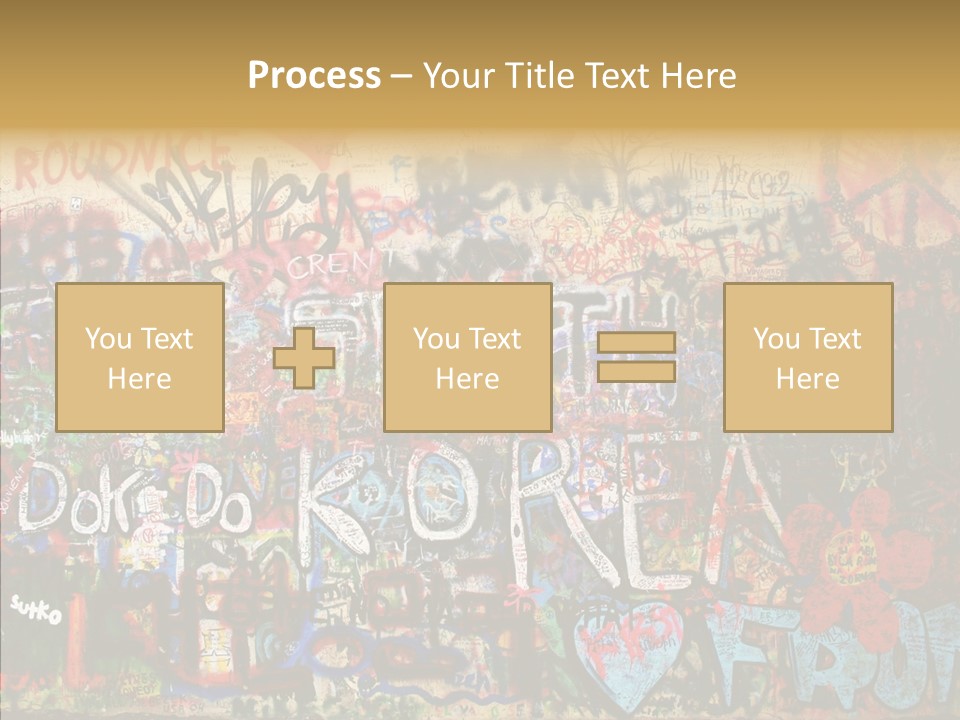 Creation Artist Spray Paint PowerPoint Template