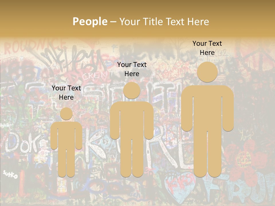 Creation Artist Spray Paint PowerPoint Template