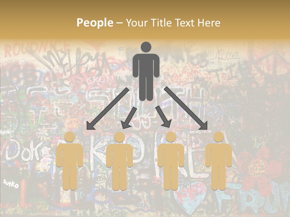 Creation Artist Spray Paint PowerPoint Template