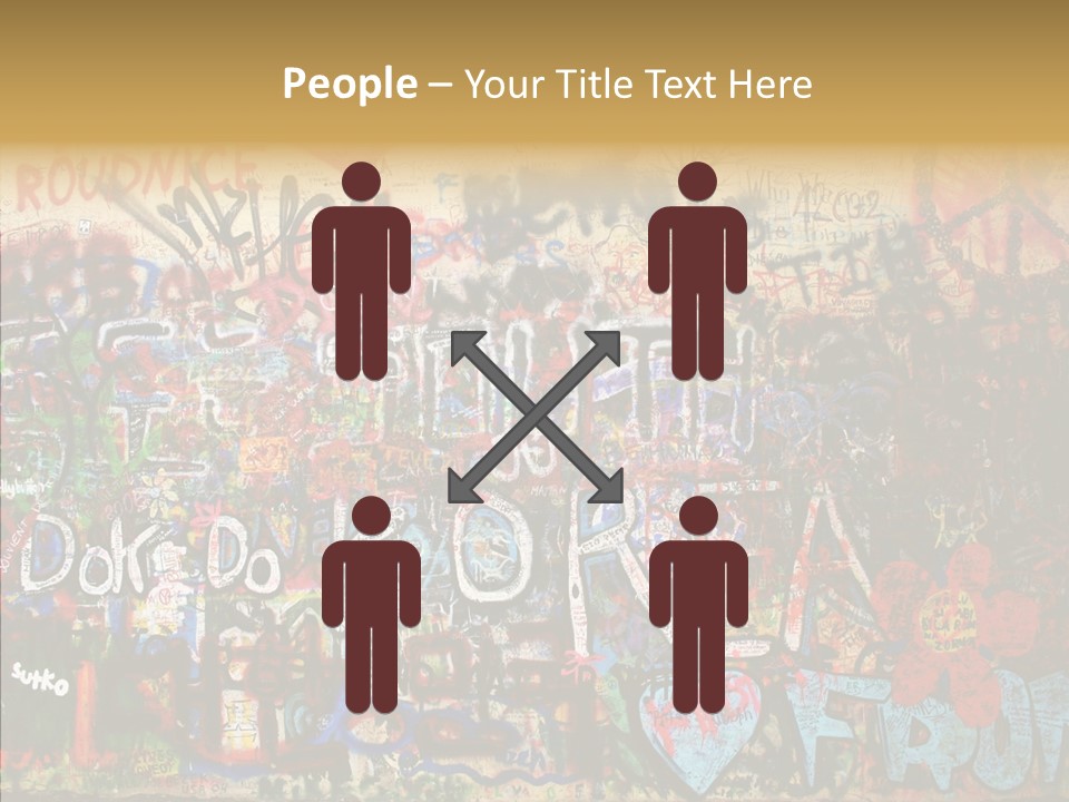 Creation Artist Spray Paint PowerPoint Template