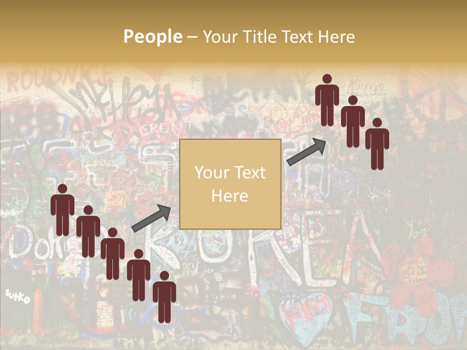 Creation Artist Spray Paint PowerPoint Template