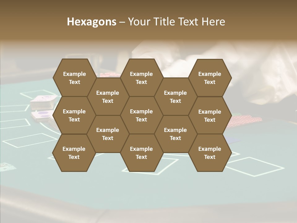 Hits Lounge Gamblers PowerPoint Template