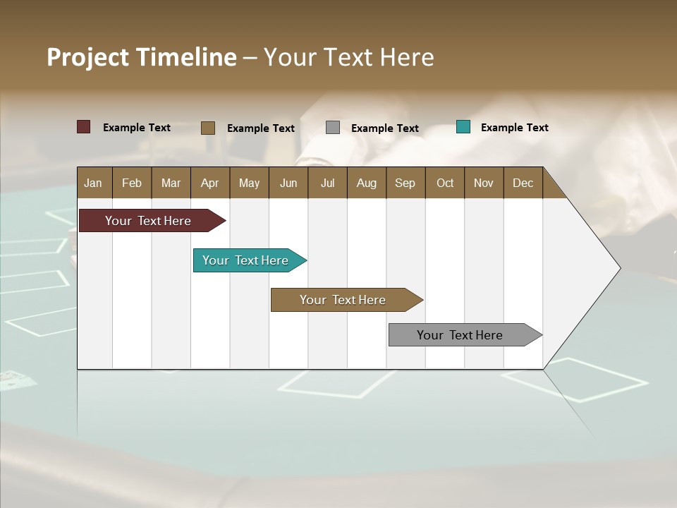 Hits Lounge Gamblers PowerPoint Template