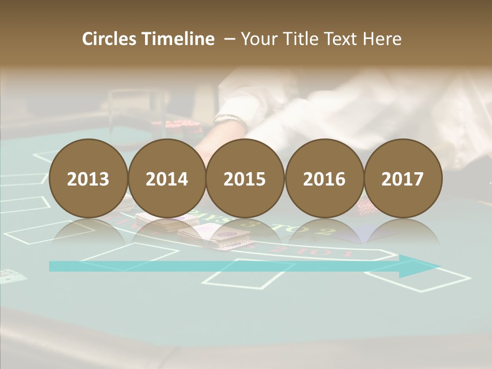 Hits Lounge Gamblers PowerPoint Template