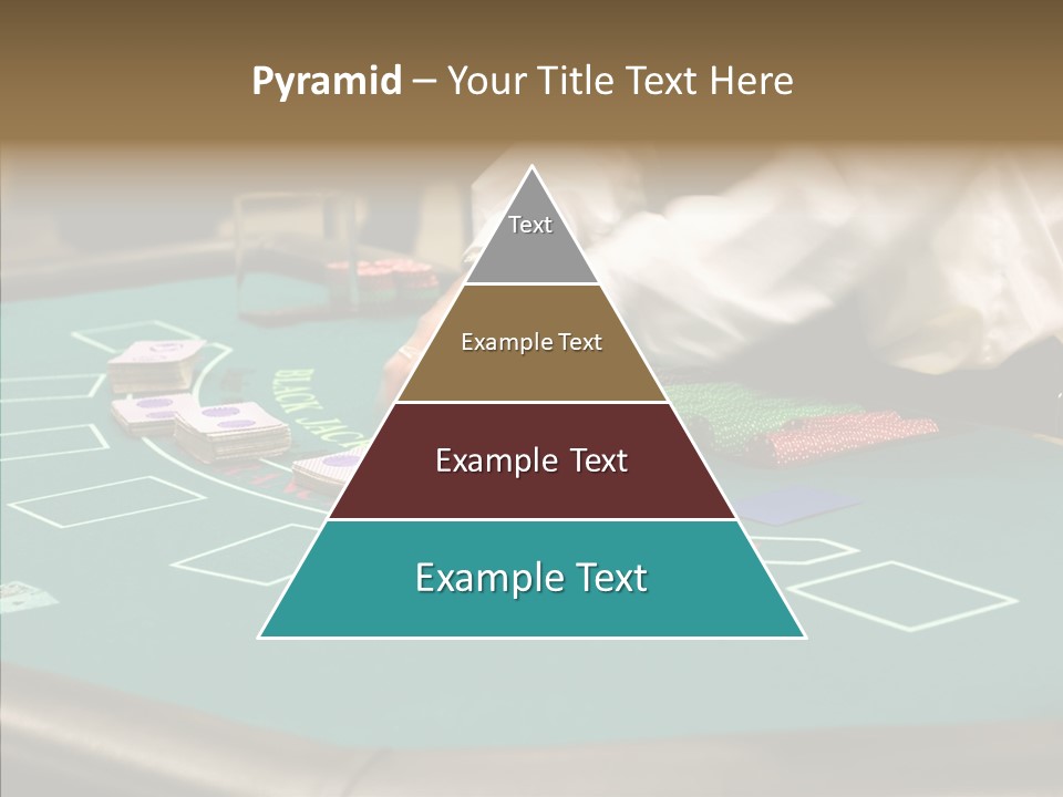 Hits Lounge Gamblers PowerPoint Template