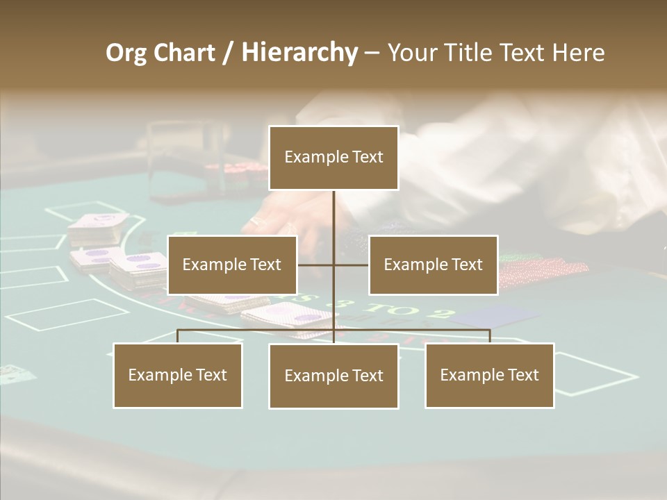 Hits Lounge Gamblers PowerPoint Template