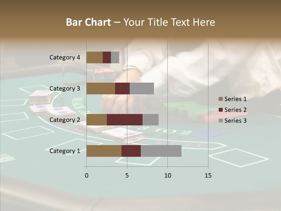 Hits Lounge Gamblers PowerPoint Template