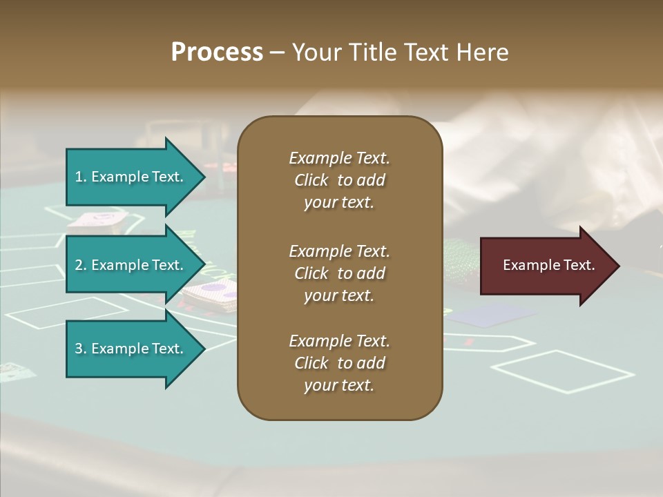 Hits Lounge Gamblers PowerPoint Template
