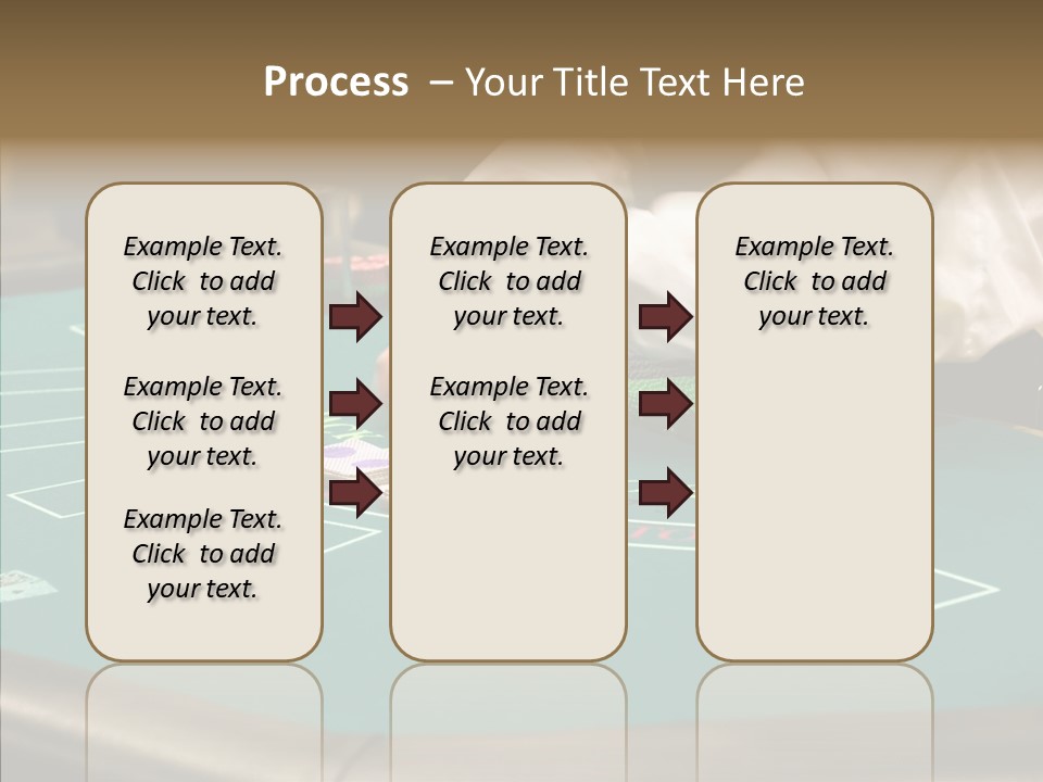 Hits Lounge Gamblers PowerPoint Template
