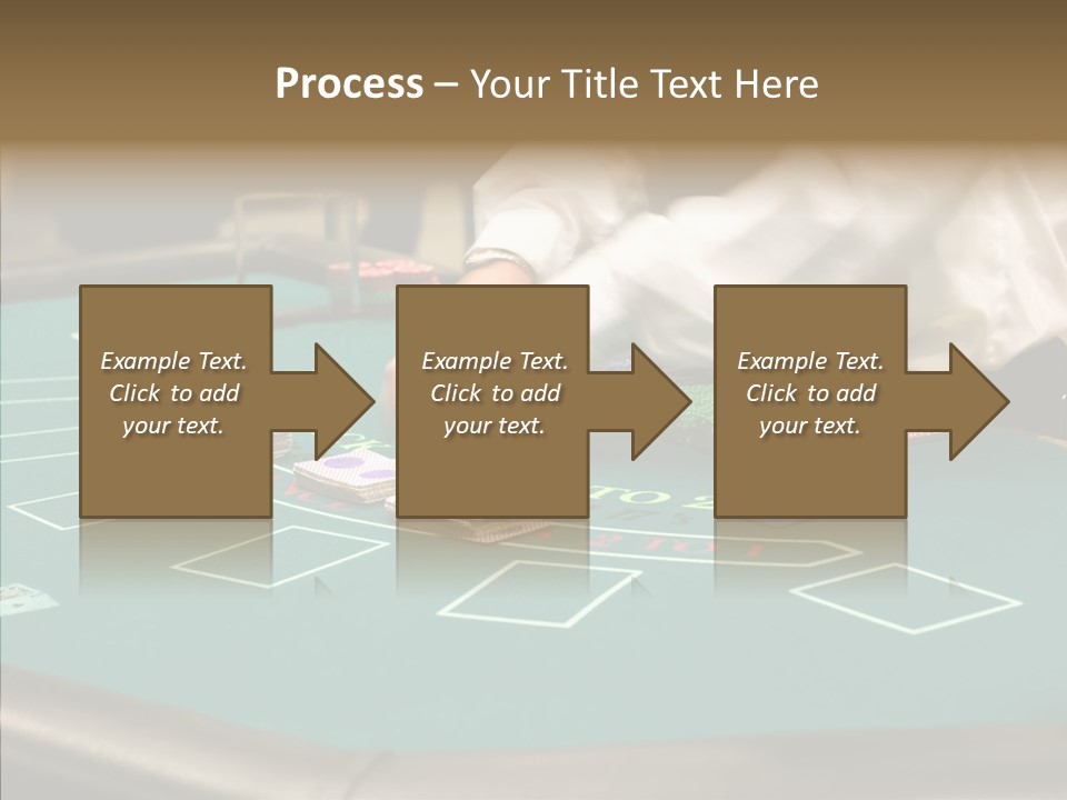 Hits Lounge Gamblers PowerPoint Template