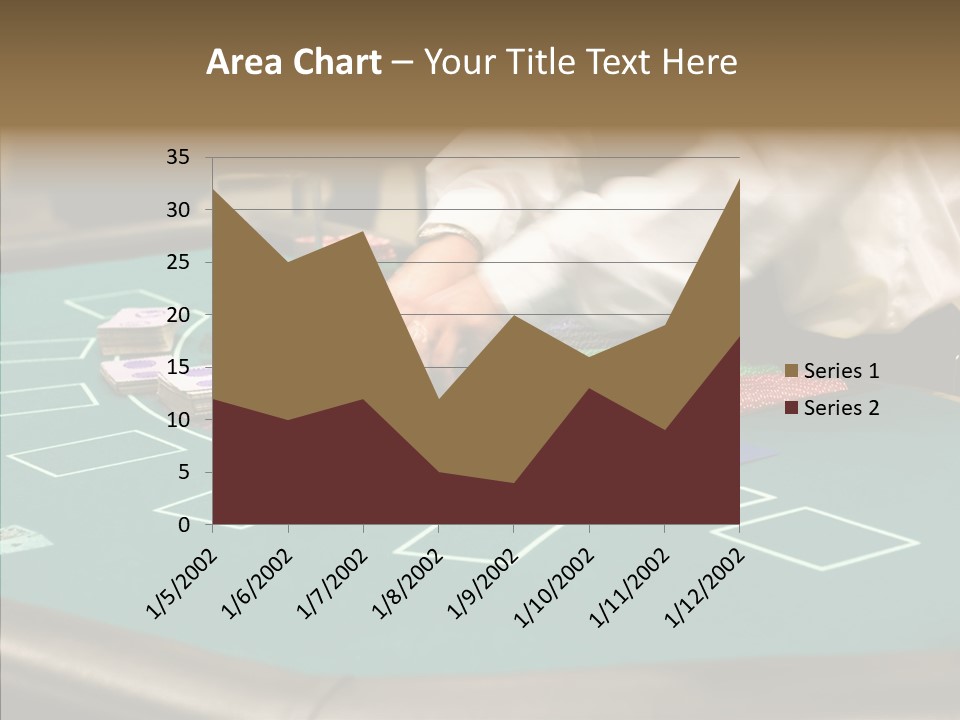 Hits Lounge Gamblers PowerPoint Template