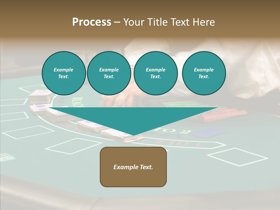 Hits Lounge Gamblers PowerPoint Template
