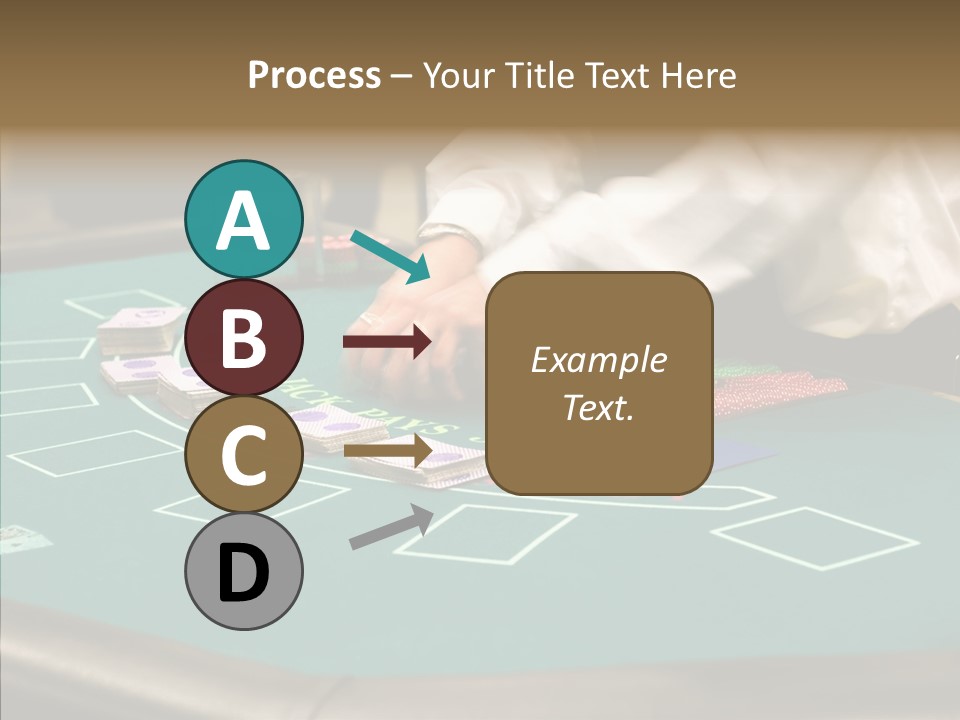 Hits Lounge Gamblers PowerPoint Template