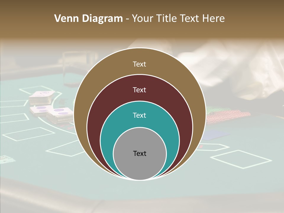 Hits Lounge Gamblers PowerPoint Template