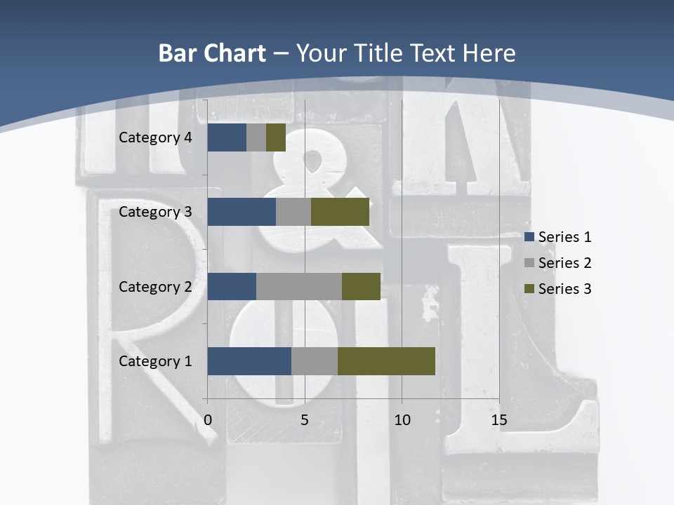 Grunge Letterpress Macro PowerPoint Template